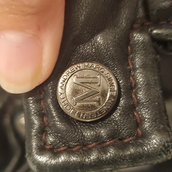 Marc New York Andrew Marc Black Genuine Leather Jacket (Medium) - Picture 10 of 14